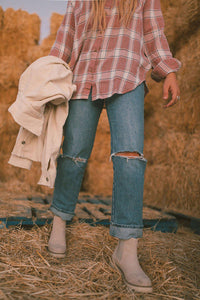 Free People Wild Flower Jean | Free People Wild Flower Jean | Clad & Cloth |  Bottom | Amazon | Instagram.